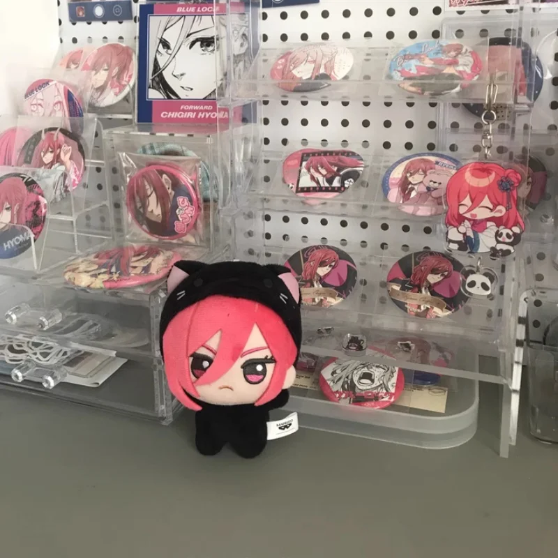 In Stock Authentic Bandai Anime Cartoon Blue Lock Isagi Yoichi Nagi Seishiro Mikage Reo Rin Itoshi Plush Keychain Pendant Gifts