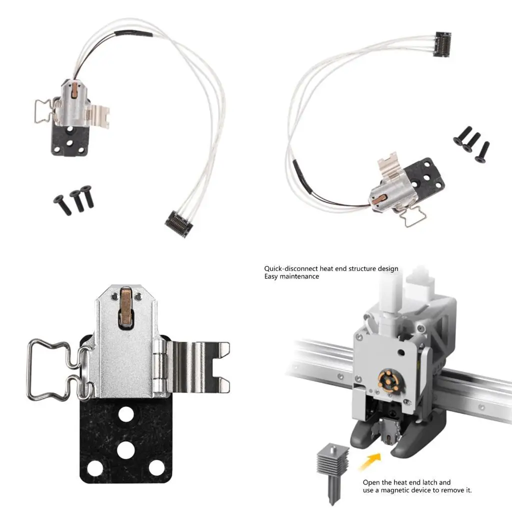 

R9UF Temperature Stable Alloy Hotend Assembly For Improved Print Beds Adhesion