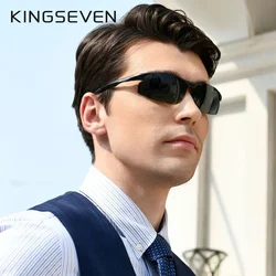 KINGSEVEN Photochromic Aluminum Sunglasses For Men Polarized UV400 Day Night Driving Glasses High Quality Anti-Glare Eyewear