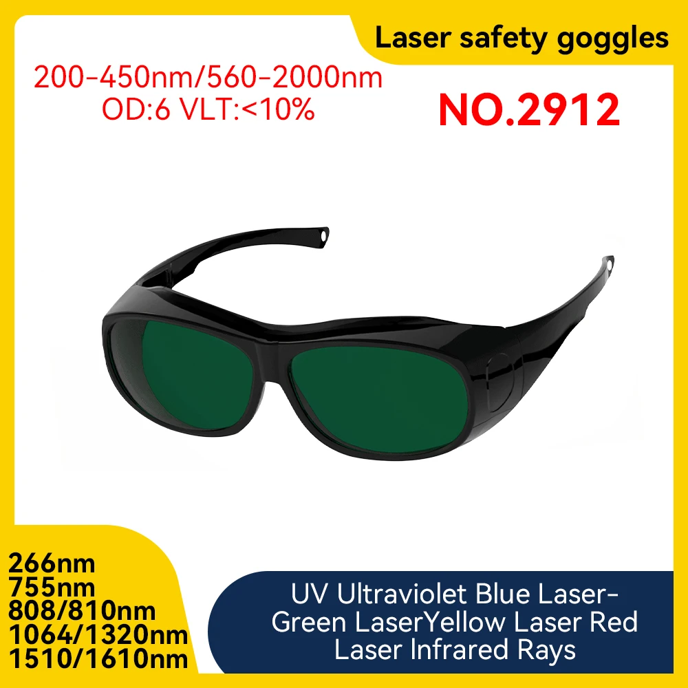 laser glasses Laser Protection 808 1064 OD6 Laser Safety Glasses Protective lenses laser protector laser protective glasses 532