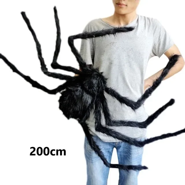 Halloween Große Plüschspinne Halloween Dekoration Party Requisiten Outdoor Große Spinne Dekoration Kammer Trick Ein Streich Große Spinne