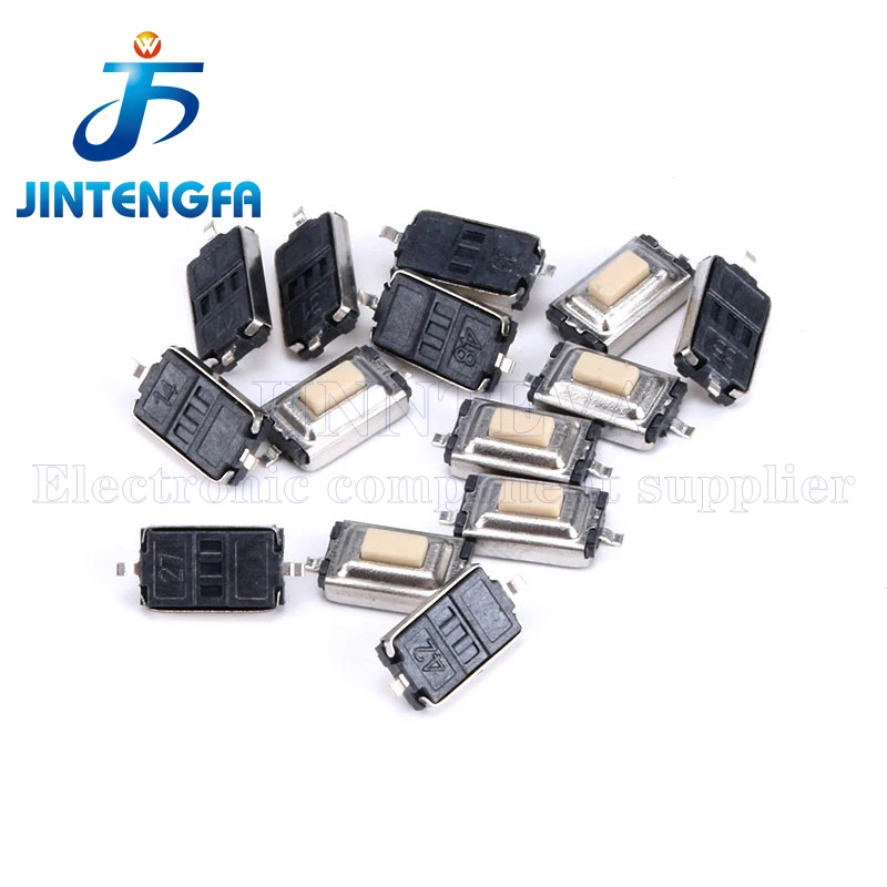 20PCS/Lot Tact Touch Micro Switch 3X6X2.5 Tactile Push Button Switch 3*6*2.5MM SMD 2 Pin Self-reset Momentary For MP3 MP4