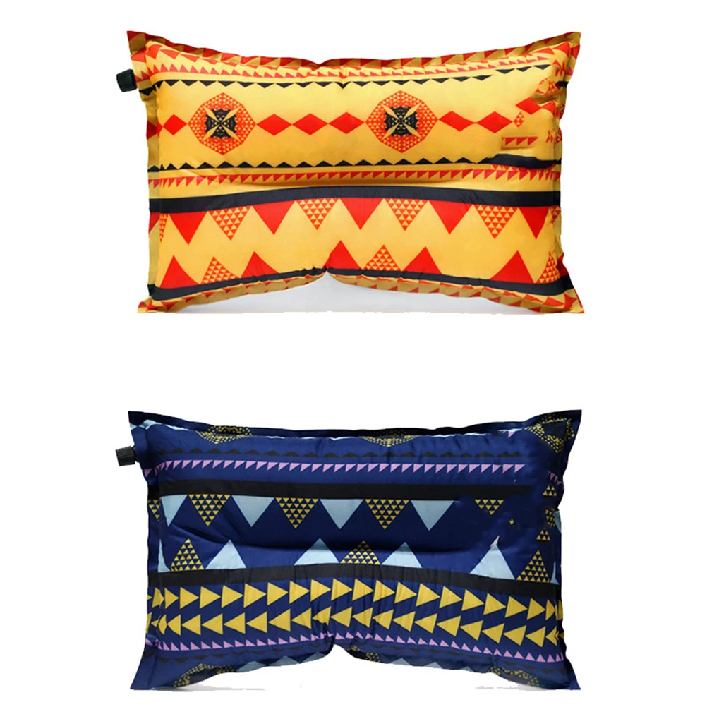 

Self-inflating Pillow Inflatable Travel Outdoor Cooling Camping Blow up Portable