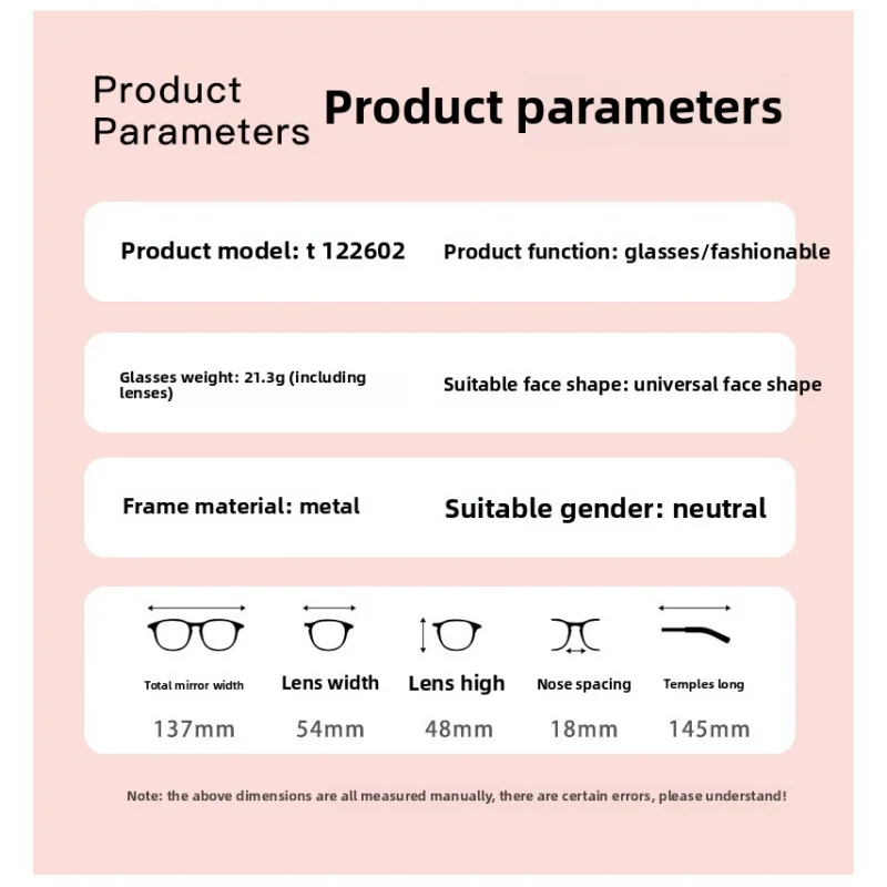 VAMAX New Stylish Anti Blue Light Glasses Women Pure Titanium Frame