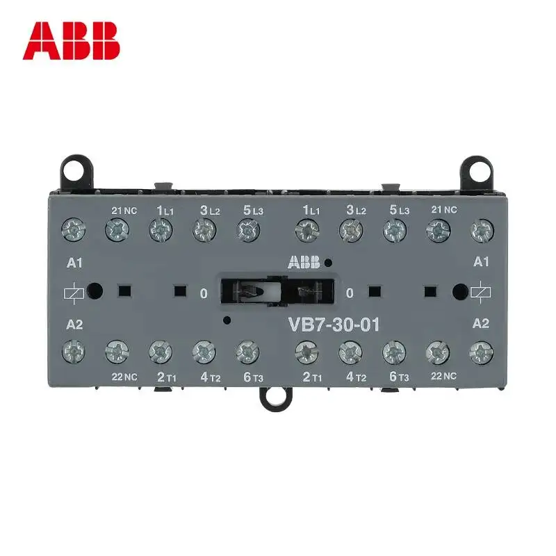 Abb Mechanical Joint Ac Contactor Vb7-30-01 Reverse Vbc6a-30-10 Dc 24/110/220V