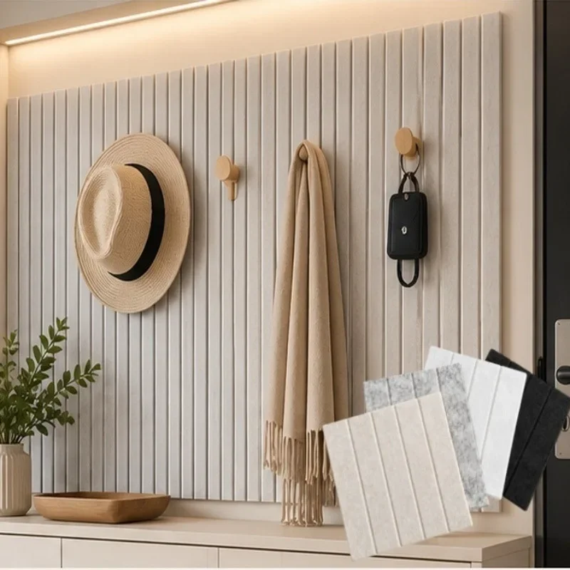 6pcs Acoustic Panels Sound Absorbing Wall Panels for Home Studio Office Room Decor, Noise Control Treatment and Interior Decor