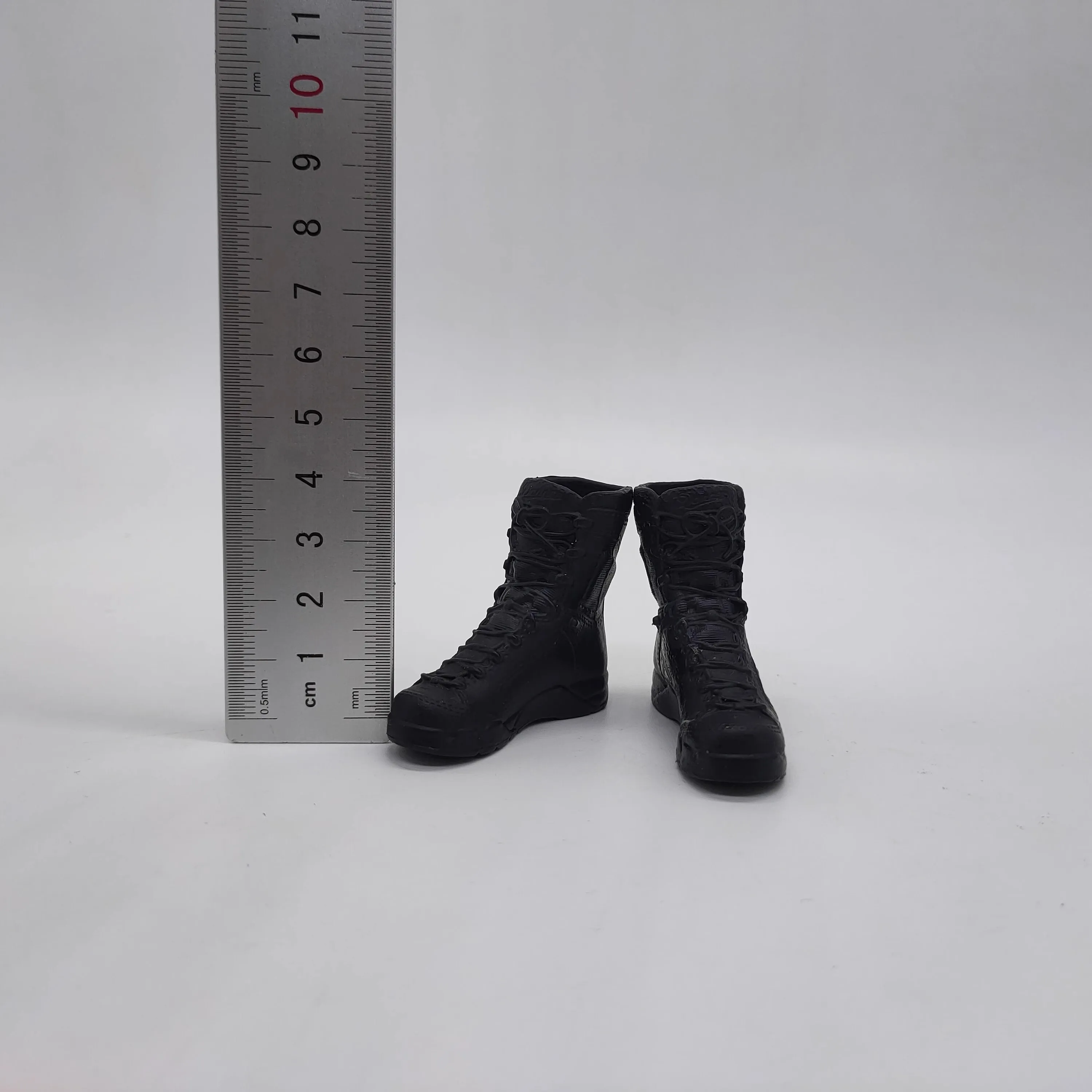 

YYDS 1/6 Soldier Accessories Black Combat Boots Tactical Shoes Model Toy For 12'' Action Figure Body In Stock