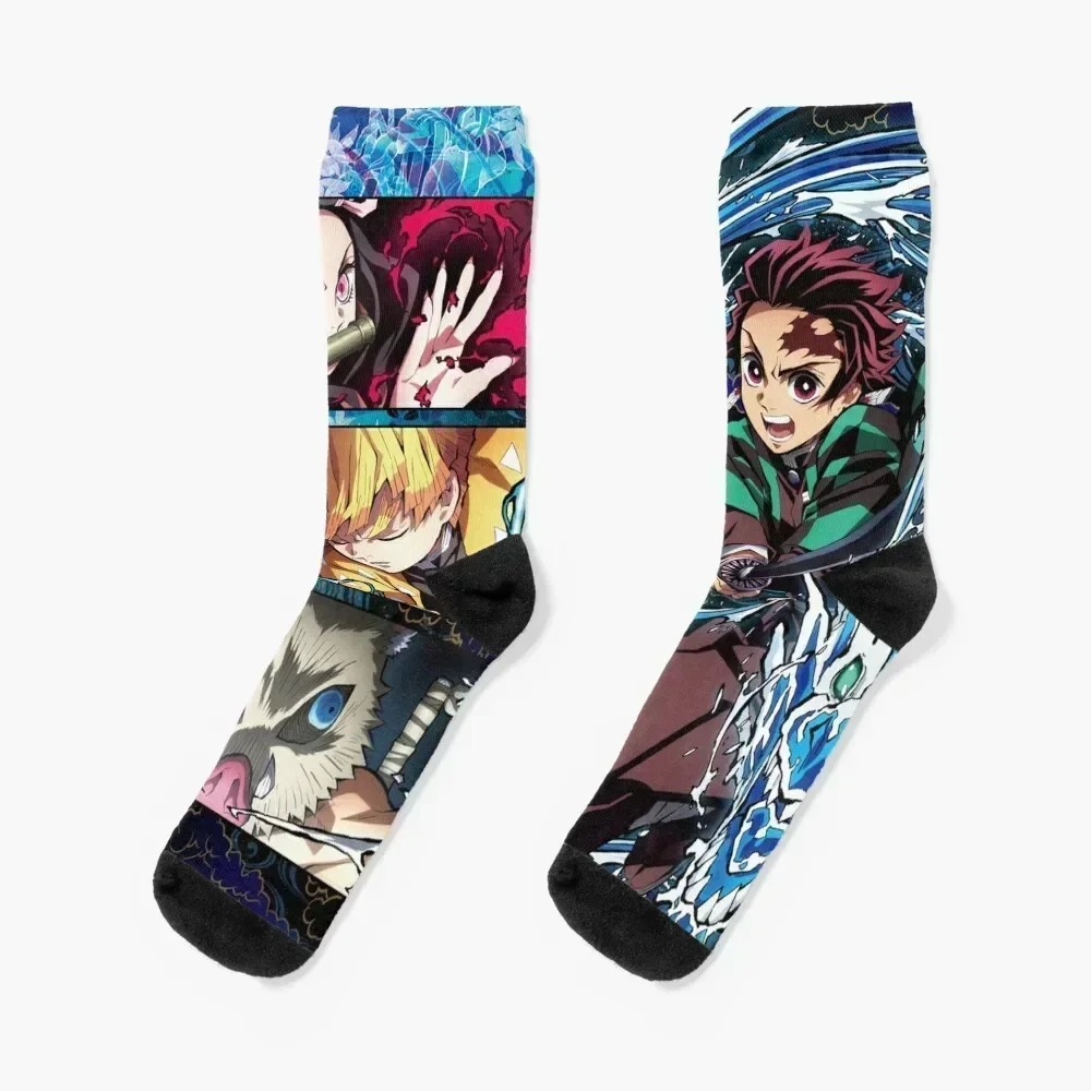 

Kotak Kotak Berteriak Bersama Air Socks sheer set Stockings compression cartoon Socks Woman Men's