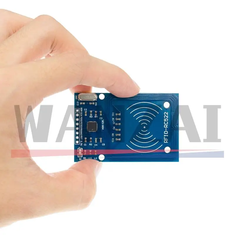 1pcs MFRC-522 RC522 RFID RF IC card sensor module to send  Fudan card,Rf module keychain