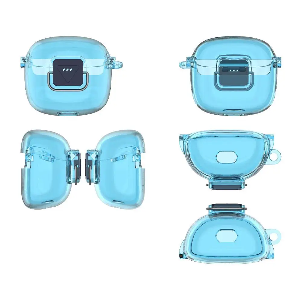 غطاء حافظة من مادة TPU لملحقات سماعات الأذن اللاسلكية JBL Tune Flex 2، حافظة واقية ناعمة H0R2