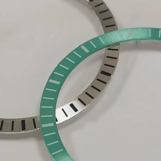 Watch part – Rehaut ring, outer diameter 28.5mm, inner diameter 24.5mm, fits Japanese NH70 movement.