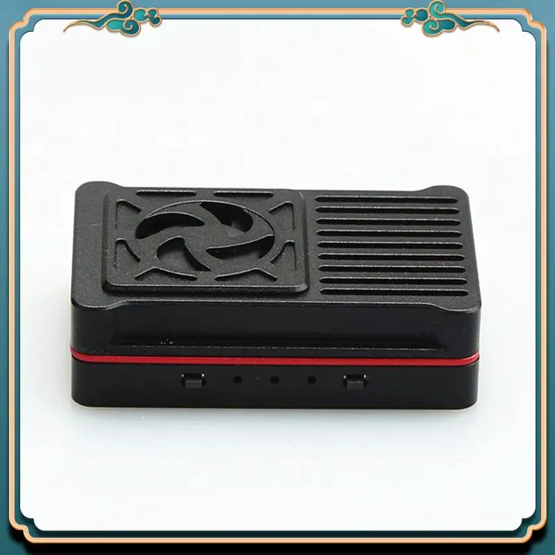 (جديد) - 5.8G 4W VTX 56CH جهاز إرسال فيديو FPV عالي الطاقة MMCX مع غلاف CNC لطائرات بدون طيار RC FPV طويلة المدى ذات الأجنحة الثابتة