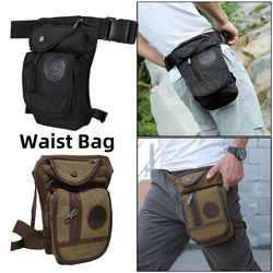 Motorcycle Waist Bag Drop Leg Bag Waterproof Hard Shell Outdoor Casual Moto Bag Fanny Pack Motorbike Thigh Belt Hip Bum Bags