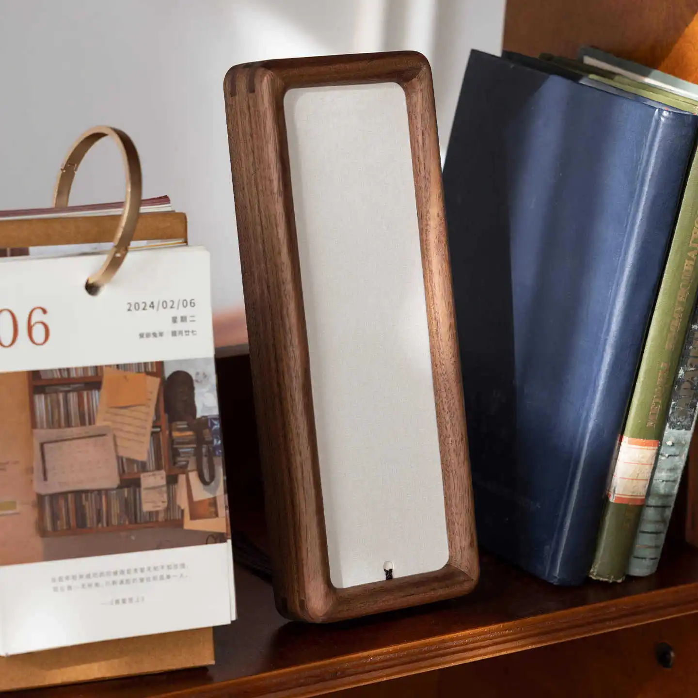 Solid Wood Photo Frame High-Quality Thicken  Walnut/Teak Mortise and Tenon Small Picture Frame Display Stand Desktop Decor