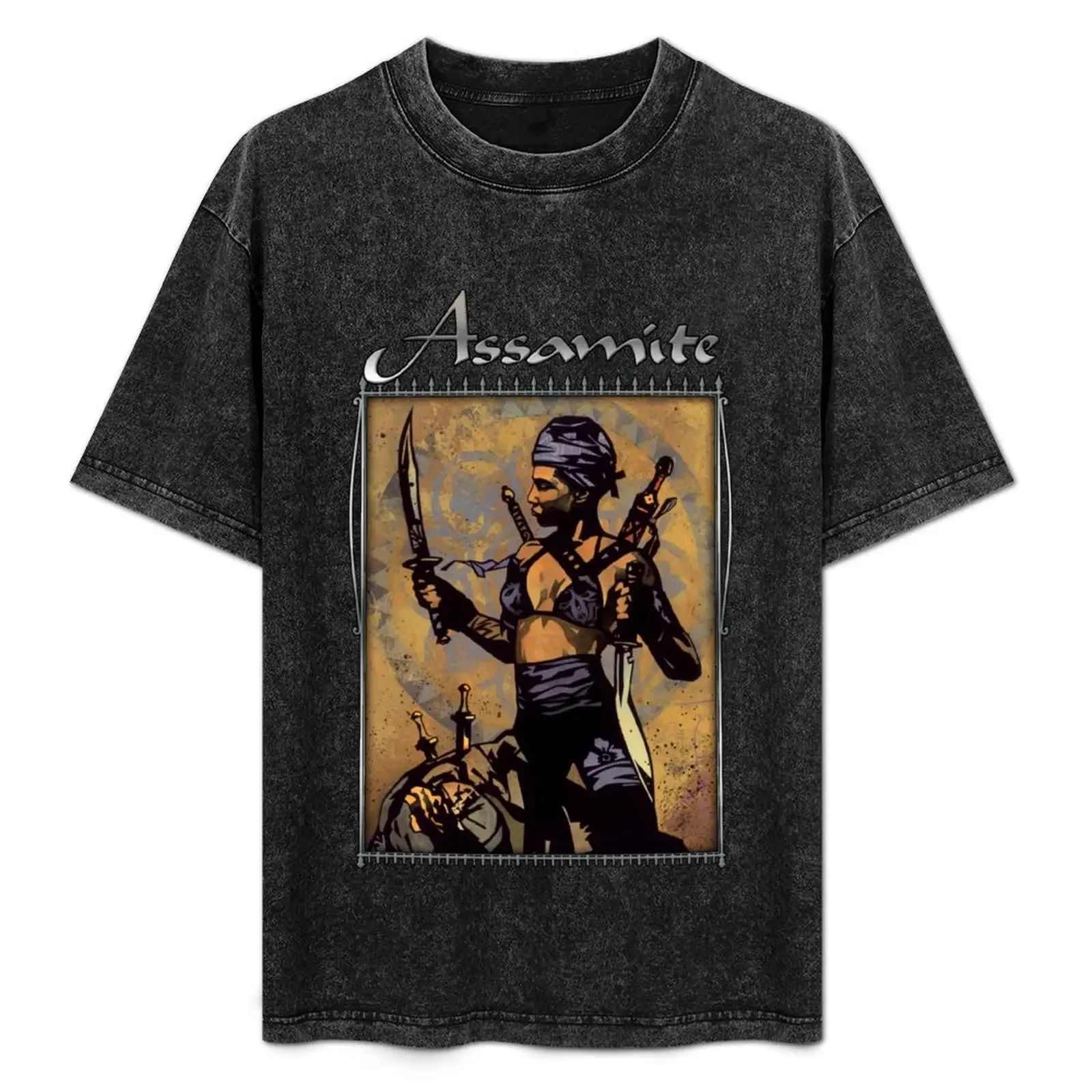 

Masquerade Clan: Assamite Revised T-Shirt Man t-shirt vintage anime shirt blue archive mens t shirt