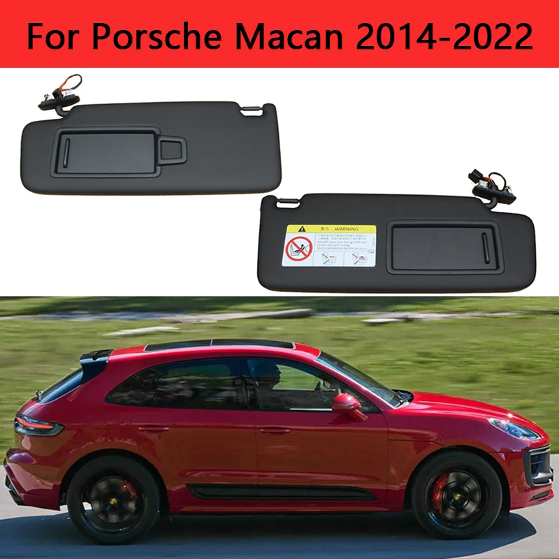 Car Accessories Sun Visor Sun Protection Sun Shielding Visor Car Replacement Parts For Porsche Macan 2014-2022
