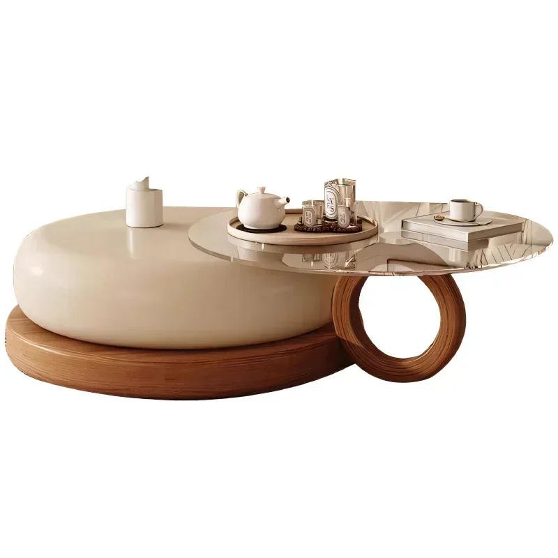 

Coffee Table Designer High End Modern White Coffee Table Black Luxury Mesa De Centro Furniture Home on sale