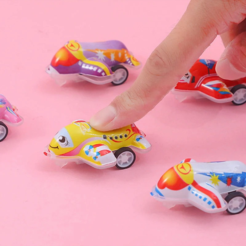 Pull Back Cars Children Mini Inertia Toys Simulation Model Plastic Cartoon Parent Child Developmental Toy Student Prizes TMZ