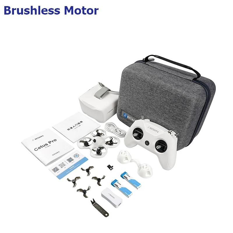 Cetus Pro BETA  FPV drones Kit with Brushless Motors VR02 Goggles Literadio2 SE  BT2.0 450mah Battery Drones TOY GIFT