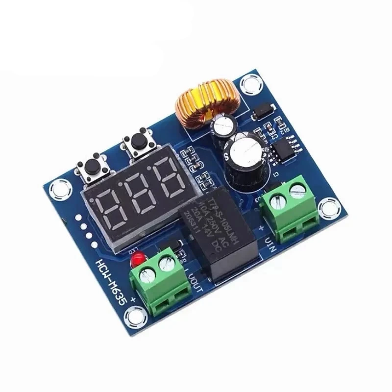 XH-M609 Low Voltage Disconnect Switch Cut Off 12V 24V 36V Digital LED Display Over-Discharge Protect for 12-36V Lithium Battery