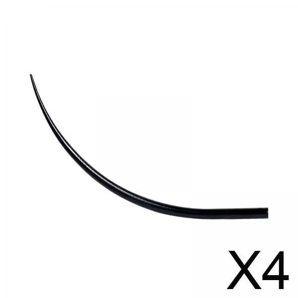 4x modello di display per ciglia finte strumento portatile per la pratica del trucco per l'aiuto didattico