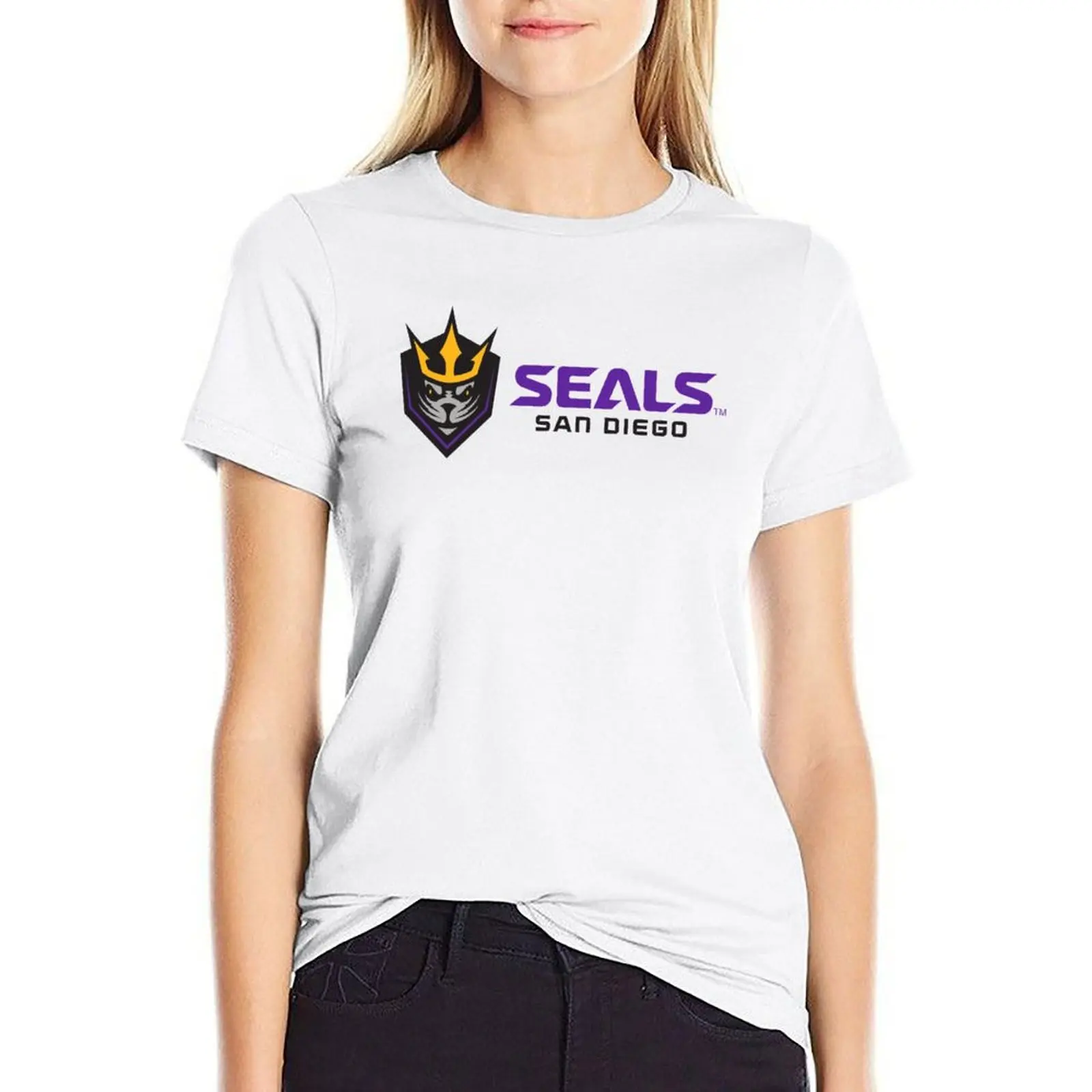 

San Diego Seals T-shirt aesthetic clothes female Woman fashion