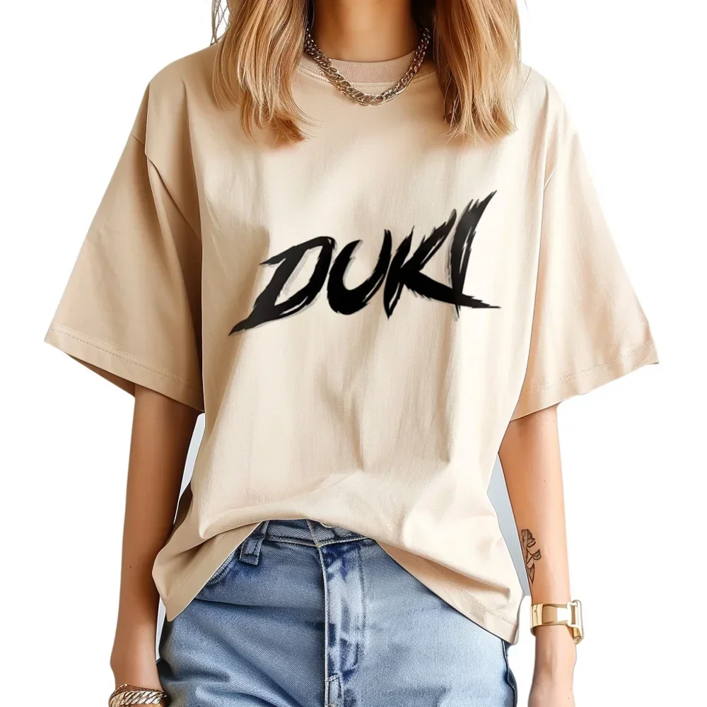 Duki T-shirt femmes streetwear T-shirt fille bande dessinée anime y2k vêtements à manches courtes T-shirt ample dames été casual vêtements féminins