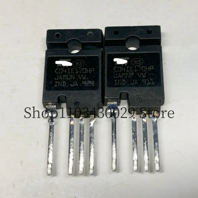 10Pcs New and Original STC04IE170HP C04IE170HP TO-247-4L 4A 1700V Switching Power Supply