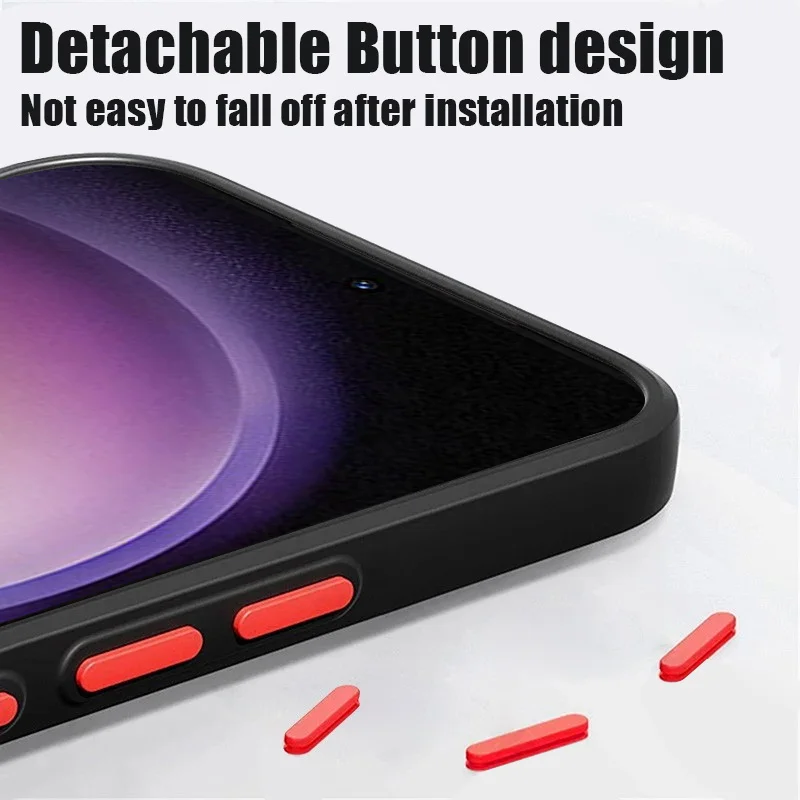 For Samsung Galaxy S25 Edge S24 S23 Ultra Plus S21 S25 FE S22 Astronaut Magsafe Charging Iron Ring Case Shockproof Bumper Cover - náhled 6