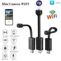 Smallest 1080P HD Mini Wifi Camera USB Real-time Remote Viewing Surveillance DIY Night Vision Motion Detection Smart Nanny Cam