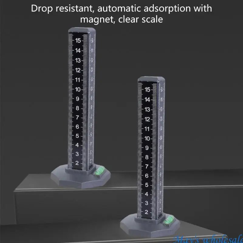 عصا التدرج عالية الدقة لمحاذاة بلاط الأرضية مقاومة سهلة الحمل 448A #4