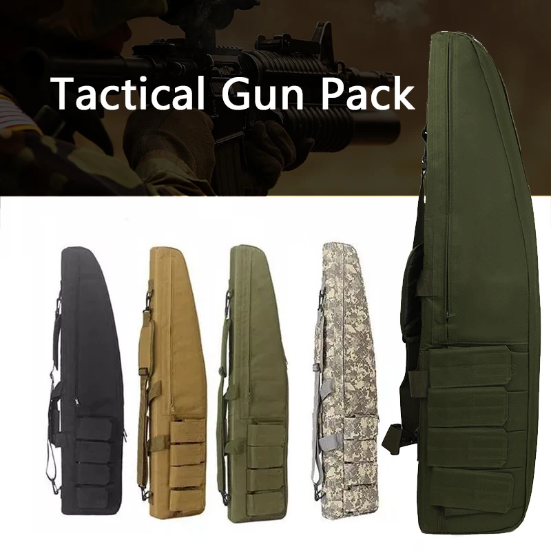

Outdoor military tactical hunting air gun rifle protective cover shotgun shoulder bag multifunctional equipment 70cm/98cm/118cm