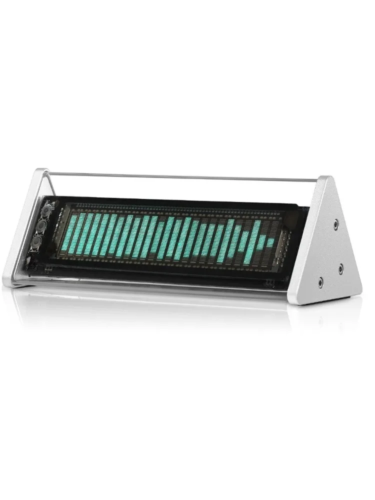 VFD253 Klok Muziek Spectrum Scherm Geluidsniveaumeter Audio Switcher Desktop Klok Bluetooth 5.0 - afbeelding 2