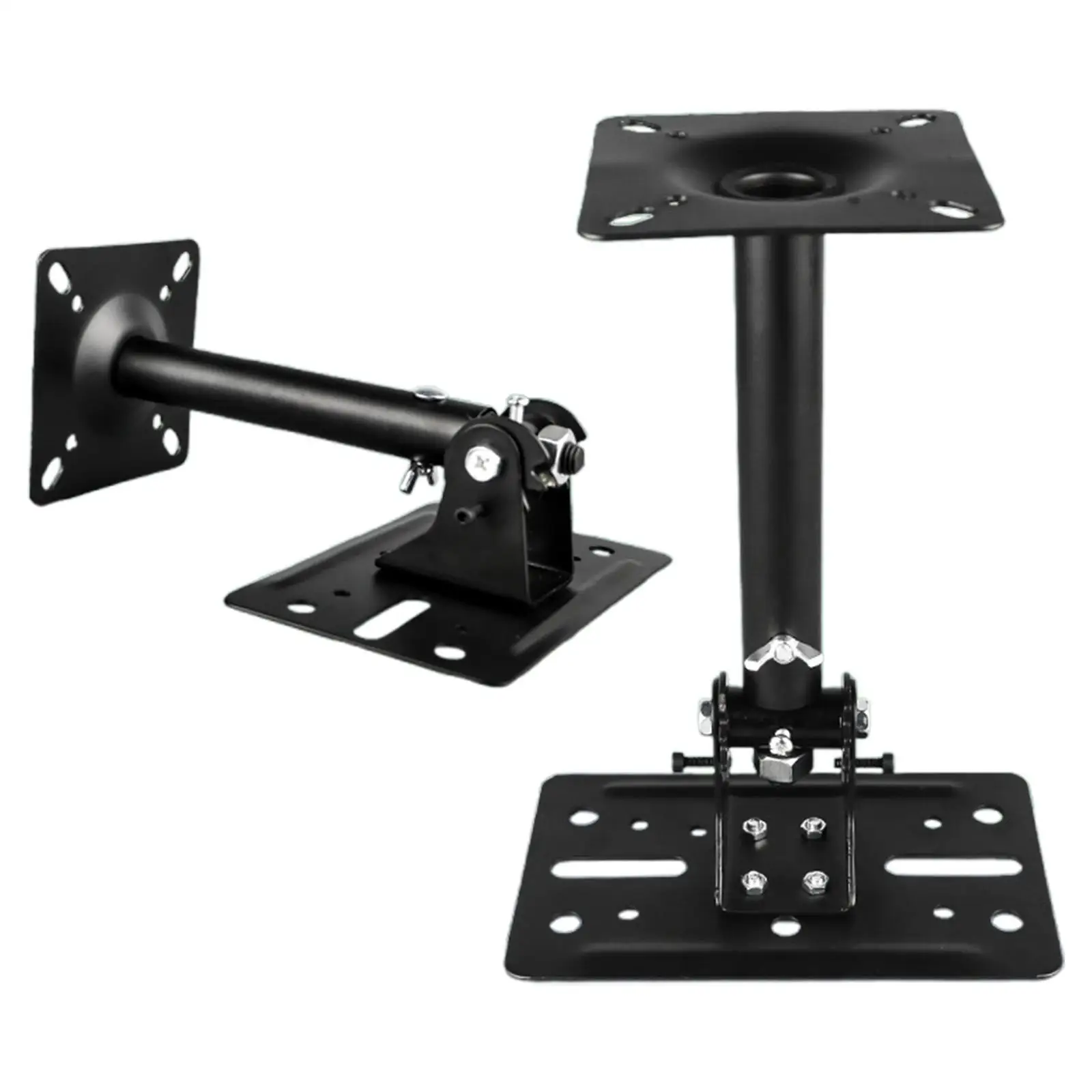 

Speaker Mount Bracket Support Speaker Holder Easy to Install Space Saving Retractable Wall Mounted KTV Audio Shelf for Stage