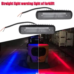 30W Forklift LED Warning Light 12-80V Safety work Light Astern Light Boundary Width Lamp One Word Red Blue Light