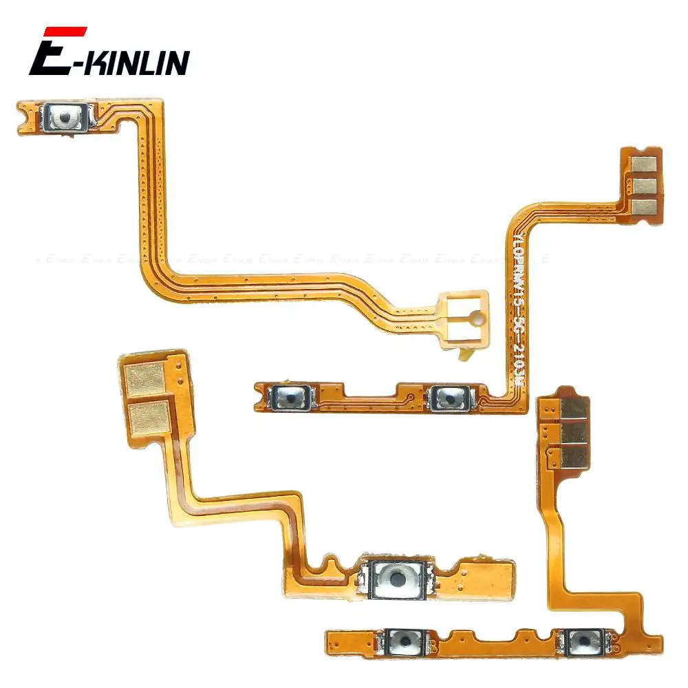 Volume Button ON OFF Key Mute Switch Power Silent Flex Cable For OPPO Realme X X2 X50 X7 Pro Repair Parts