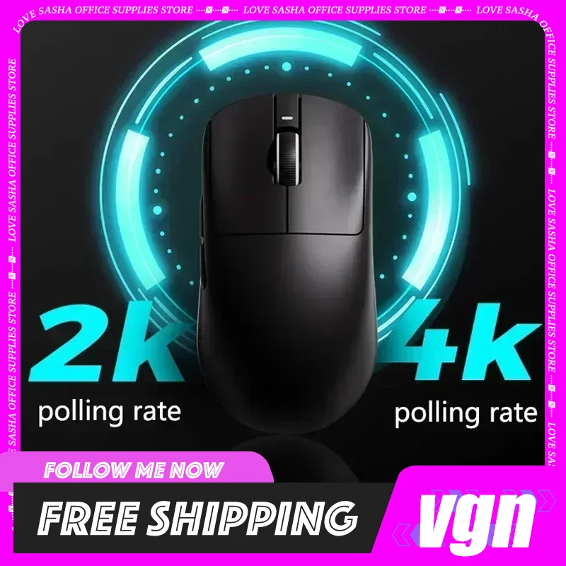 Vxe R1 Pro Max Bluetooth Mouse Vgn Dragonfly R1 Gaming Mouse Chargeable Gamer Paw3395 Lightweight Customized Wireless Mouse Espo