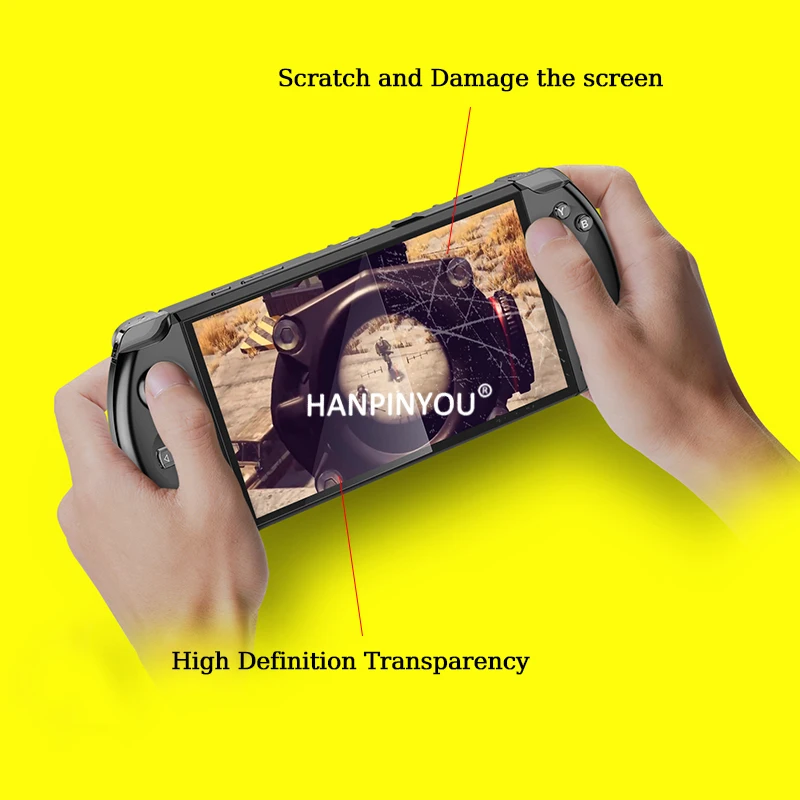 Soft PET Screen Protector HD Film For GPD Win4 Transparent Smooth Anti-Glare Win 4 Game Console Film Ultra Thin Full Cover