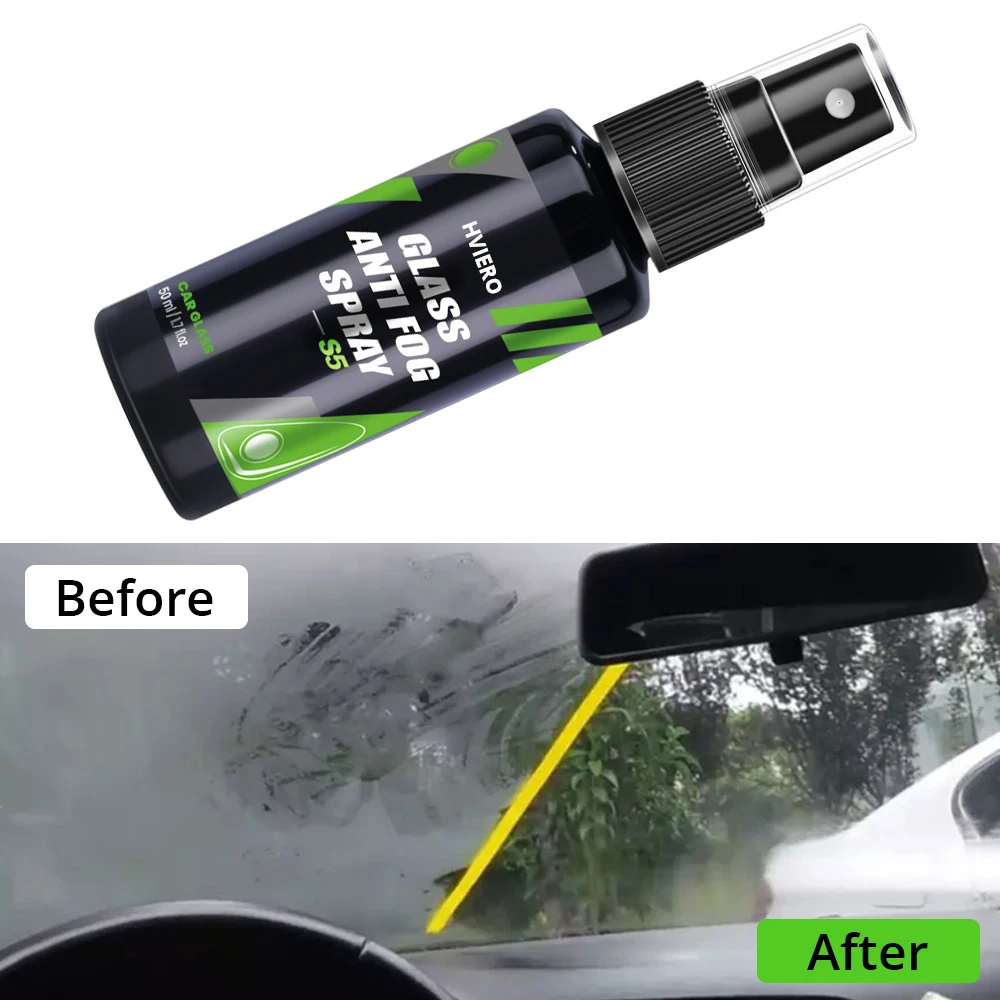 50-300ml Auto Part Windshield Durable Spray Improve Driving Vision Cleaning Maintenance Glass Anti-fogging Agent Water Repellent