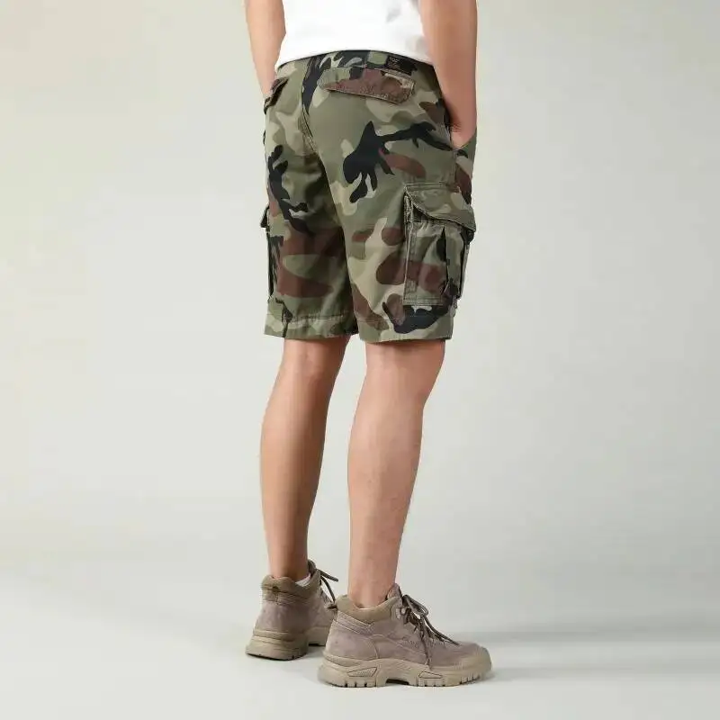 

Summer Casual Camouflage Men S New Style Workwear Comfortable Outer Wear Trendy Youth Shorts Men