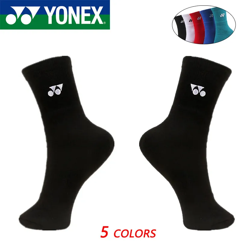 1/5 pairs YONEX Men's Women's Socks Basketball Sports Cycling Soccer Socks Moisture Wicking Running Fitness Badminton Socks