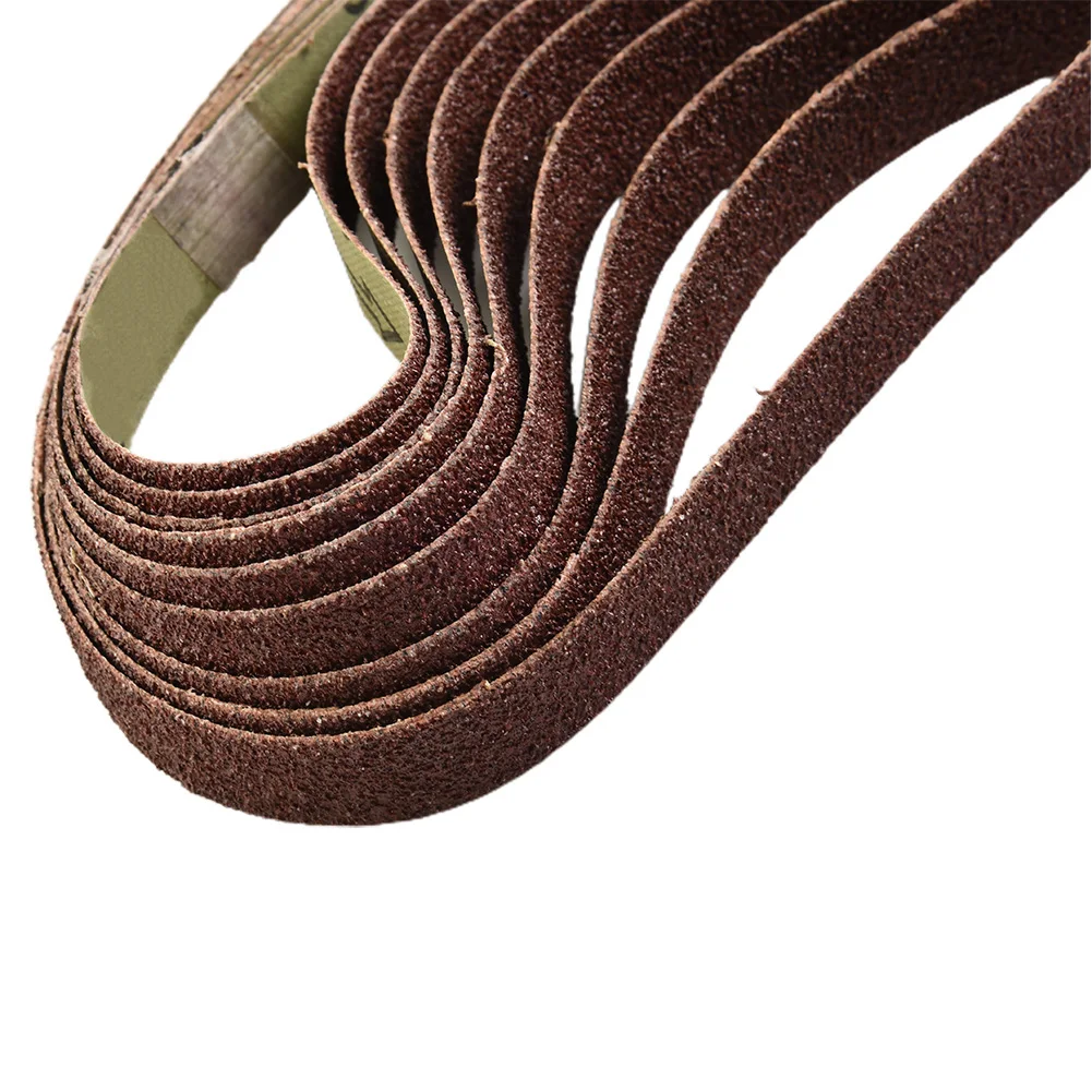 Accessories Equipment High quality New Supplies Sanding Belt Sander Tools Wood Workshop Grinder 10pcs 15x452mm