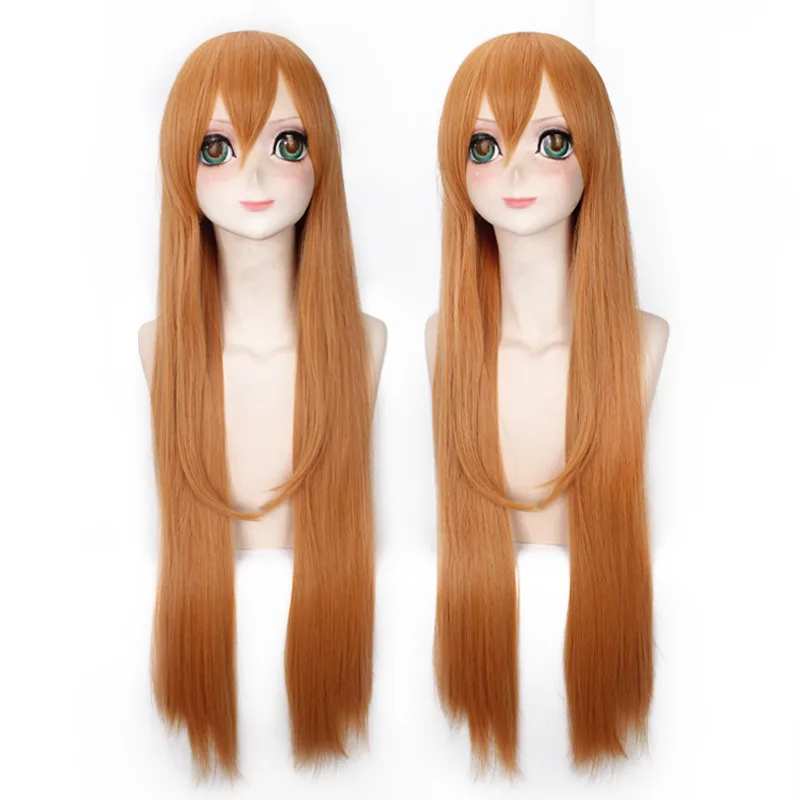 

Long Straight Synthetic Cosplay Wig Natural Hair Heat Resistant Costume Party Anime Style Women's Wigs