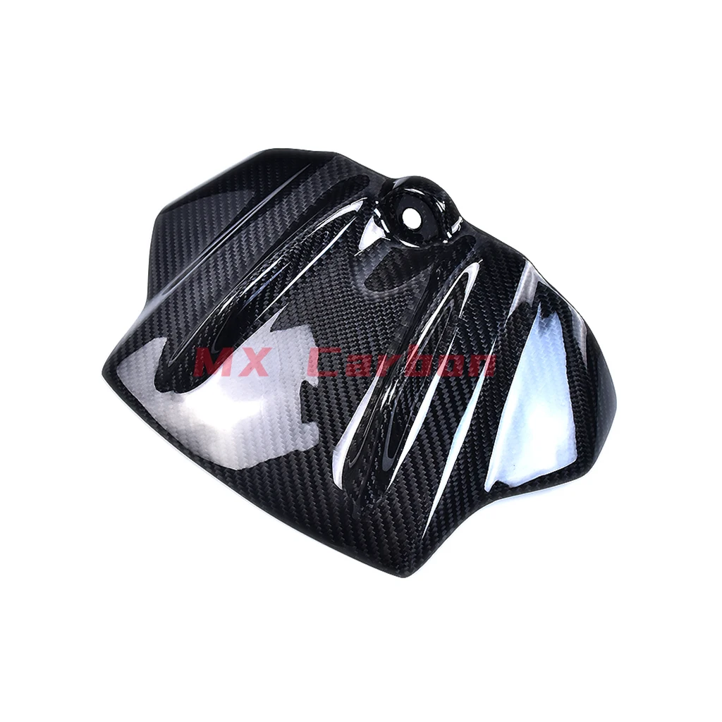 Motorcycle Front Tank Cover Airbox Cover Carbon Fiber For Aprilia RSV4 2009 2010 2011 2012 / Tuono V4 2011