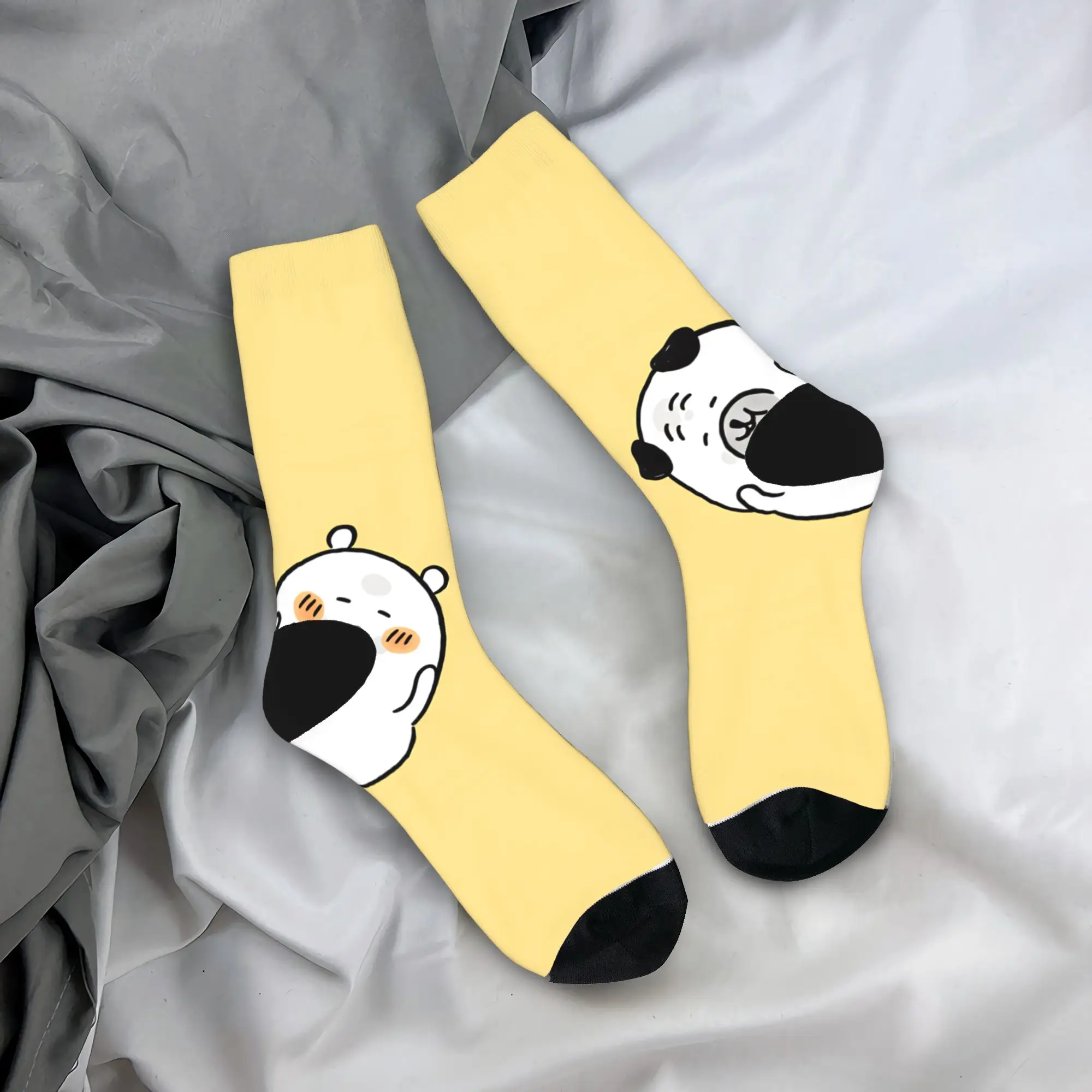 Joke Bears Socks  Gothic Stockings Spring Anti Sweat Men Socks Soft Breathable Printed Running Socks