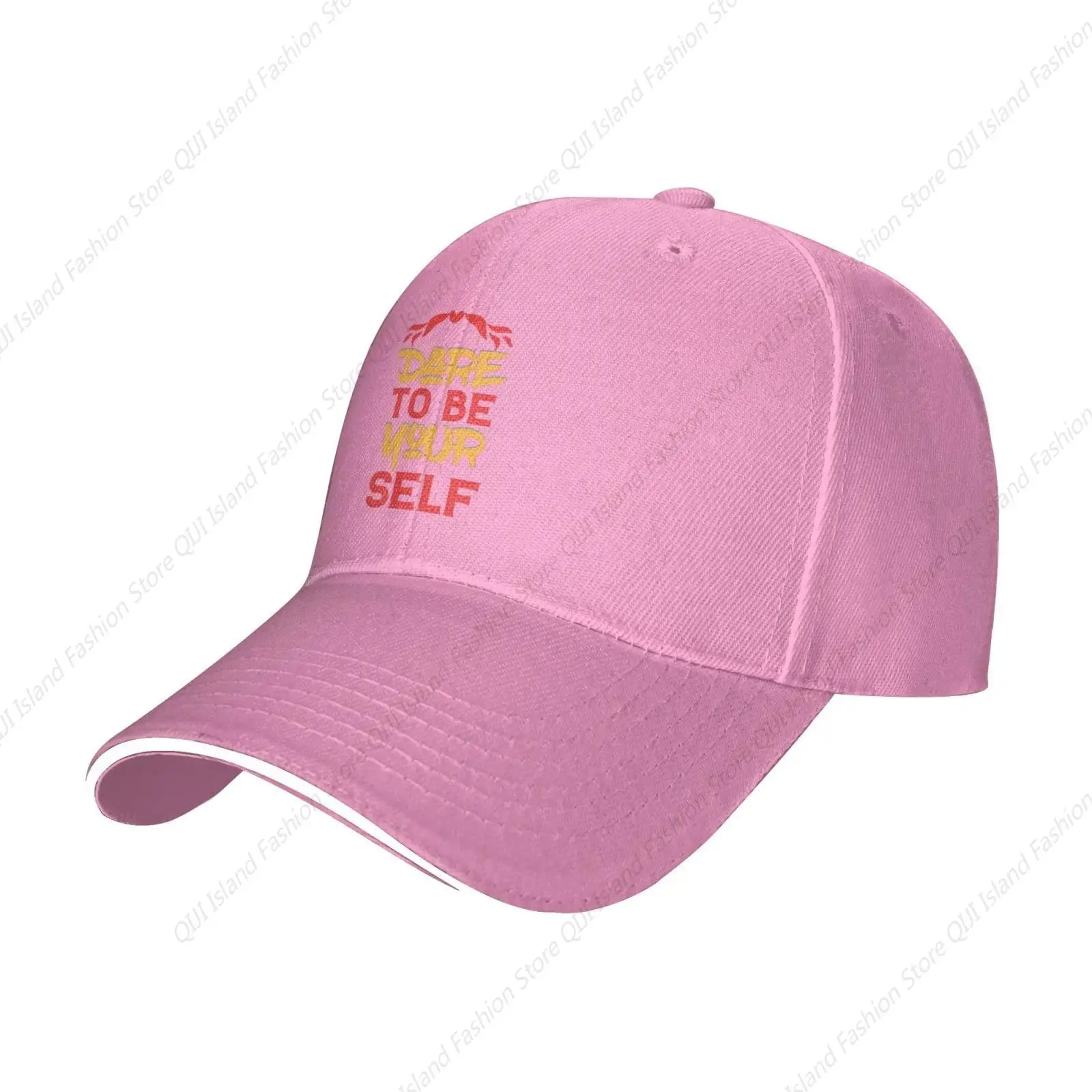 

Dare to Be Yourself Baseball Cap Sandwich Duck Tongue Hat Spring Summer Unisex Fashion Sports Outdoor Travel Daily