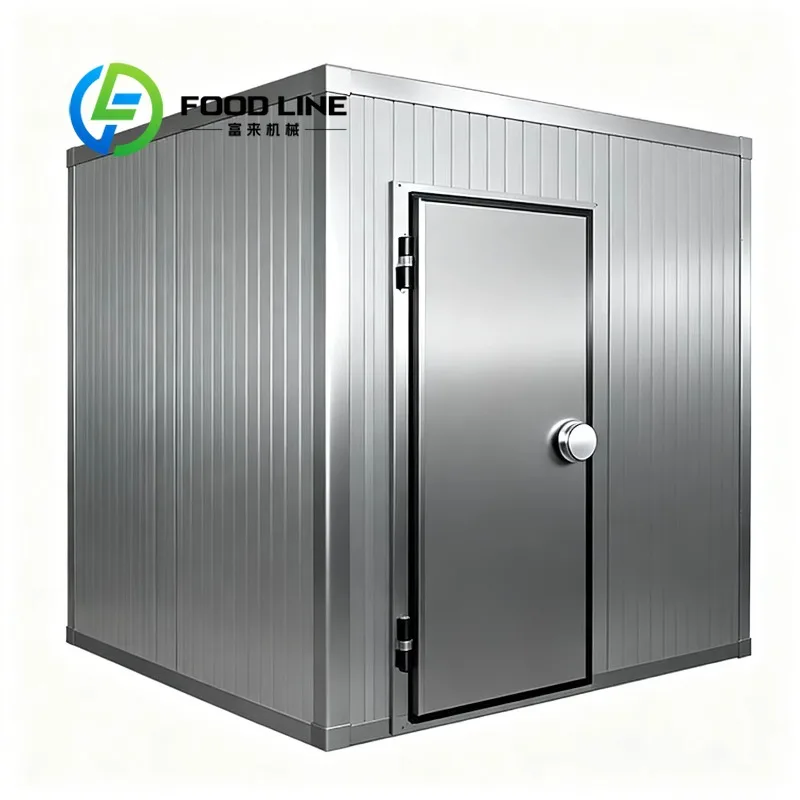 Commercial Fixed Cold Storage Room High Insulation Panel Cold Chamber For Fruit Vegetable And Dairy Products Storage