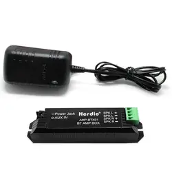 Herdio domowe wzmacniacze mocy Audio Bluetooth Aux Mini wzmacniacz do łazienki ściana sufitowa głośniki muzyczne 12V3A wtyczka EU/US/UK/AU