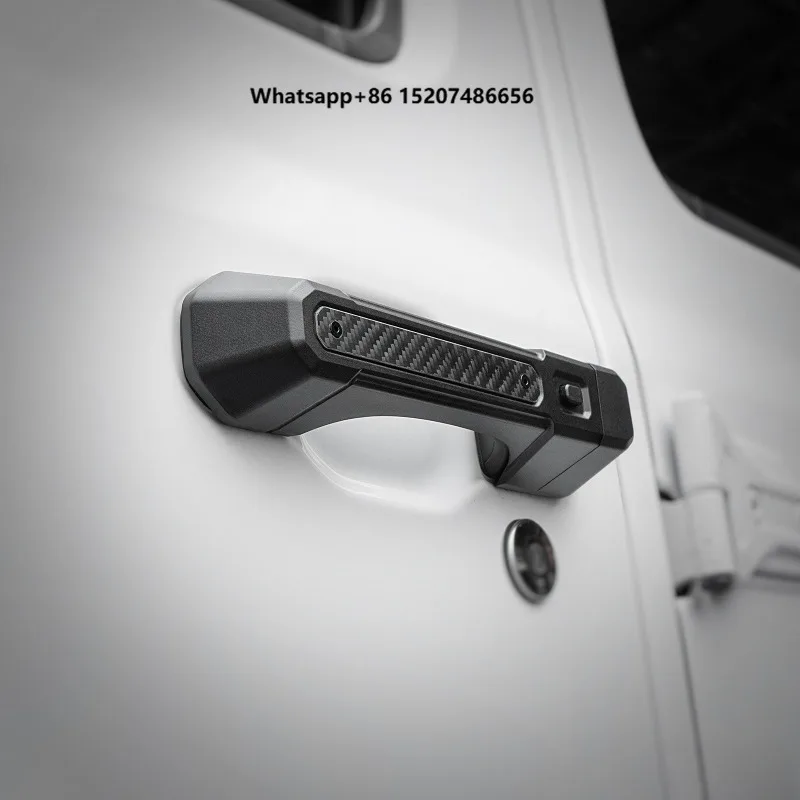 Offroad Door Handle Cover for  JL Accessories 4x4 Aluminum Handle for Car Body Parts Accessories