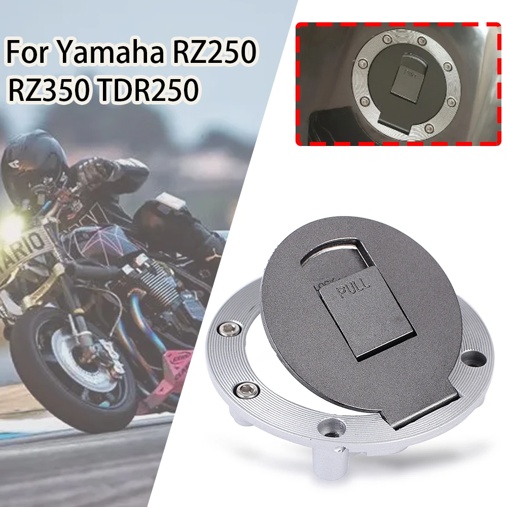 Fuel Gas Tank Cap Cover with Key For Yamaha RZ250 RZ350 TDR250 TZR150 TZM150 TZR250 FZR250RR FZR400RR XJR400 XJR1200 FZ400 FZ600